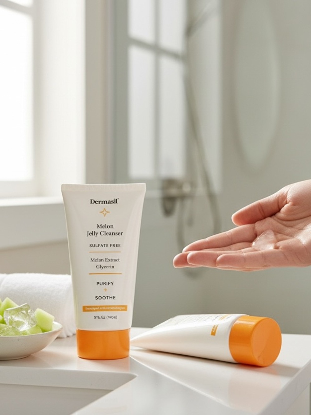 🆕 Dermasil Melon Jelly Cleanser- 2 Bottles